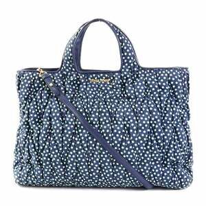 Miu Miu handbag shoulder bag Navy Blue